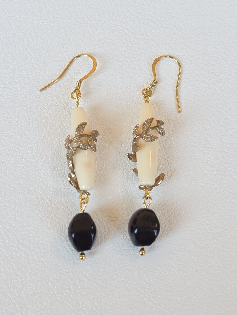 Handcrafted Vintage Leaf Wrap Earrings